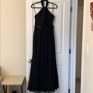 Long black formal gown